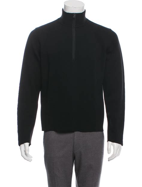 maglione mezza zip prada|Prada half.